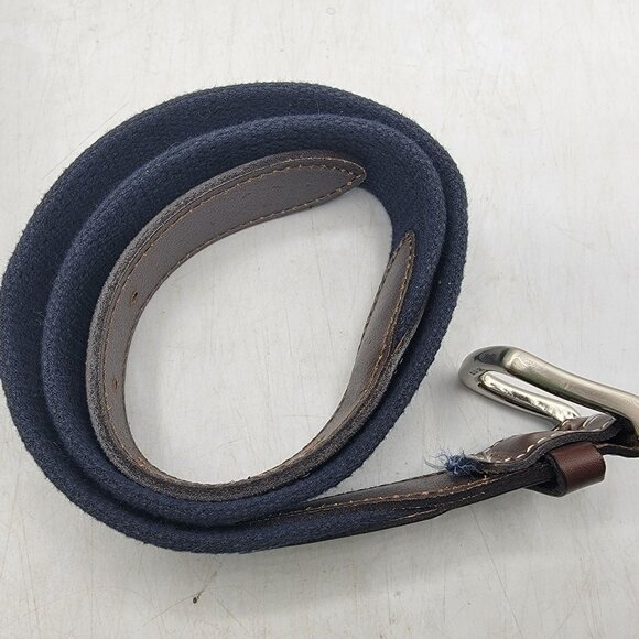 Vineyard Vines Ice Hockey Rink Club Canvas Belt Sports Themed Casual Adjustable - Picture 2 of 8